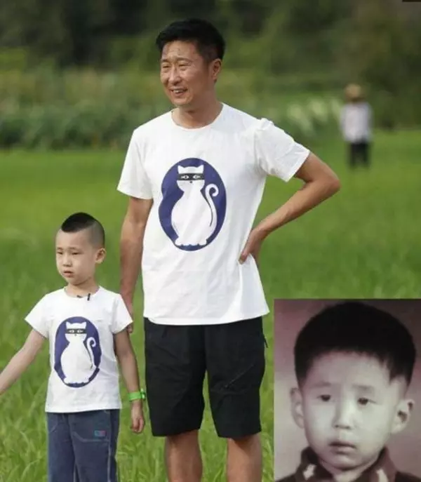 基因果真是最誠實的,明星家庭照曝光,王祖藍的我實在忍不住笑,根本複印出來!