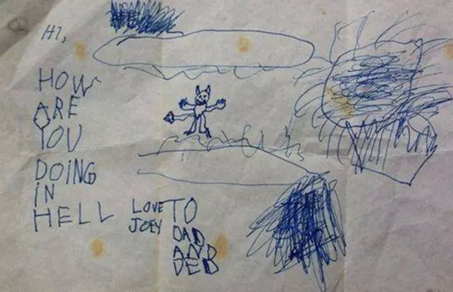 23張證明小孩子內心也不是那麼純潔的爆笑畫作