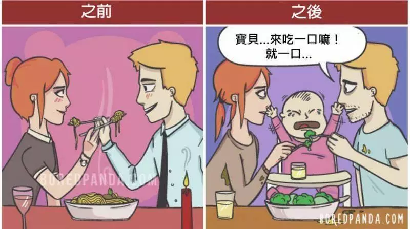 「戀愛vs結婚生子」的20張崩潰照!許多網友看完都表示:「太殘酷了!」