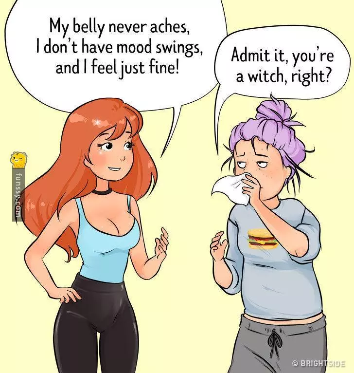 12張只有女生們才能體會到的大姨媽來拜訪時的心酸!女生真偉大!