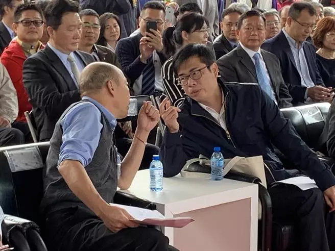 瑜邁選後首同框! 陳其邁釋善意欲破「卡 韓」流言