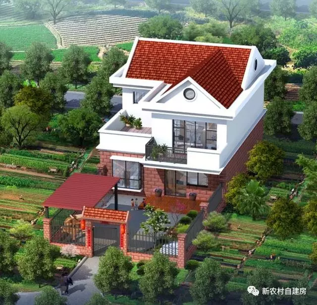你以為農村建房很貴?20萬也能建別墅,10套方案隨你挑