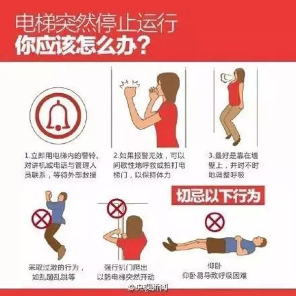 勁爆快看~升降機急墜 2童冷靜應對