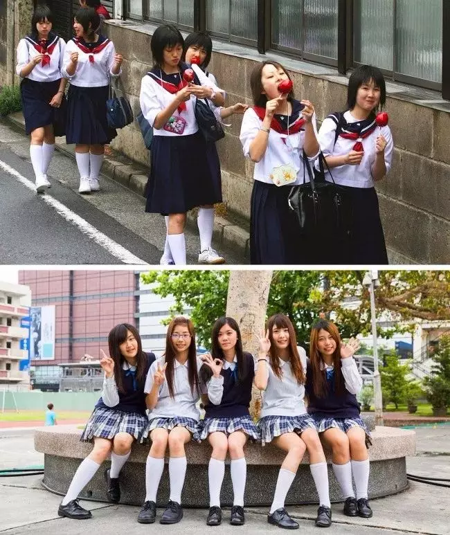 相信各位都穿過校服,那麼在全世界范圍,現在大家都穿怎樣的校服,顏值如何?下面是部分的情況: