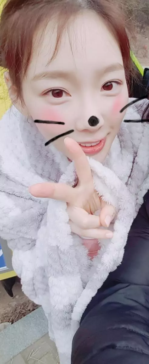 生日低調行善,泰妍與飯們到流浪犬收容所志願服務!