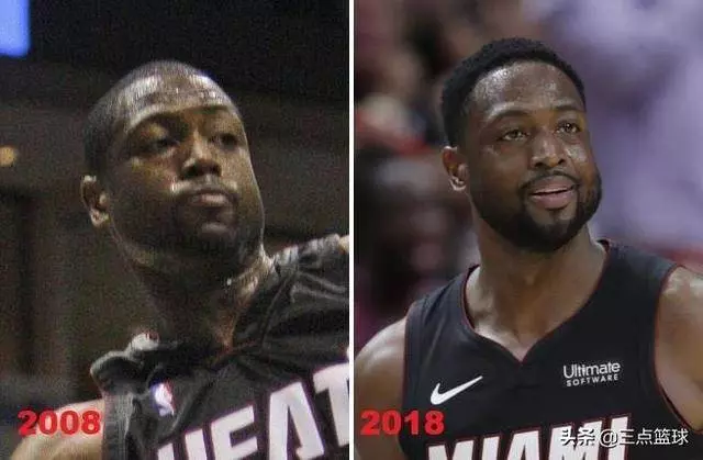 十年回看NBA球員長相變化,庫里威少基本沒變,詹皇一顛十五年!