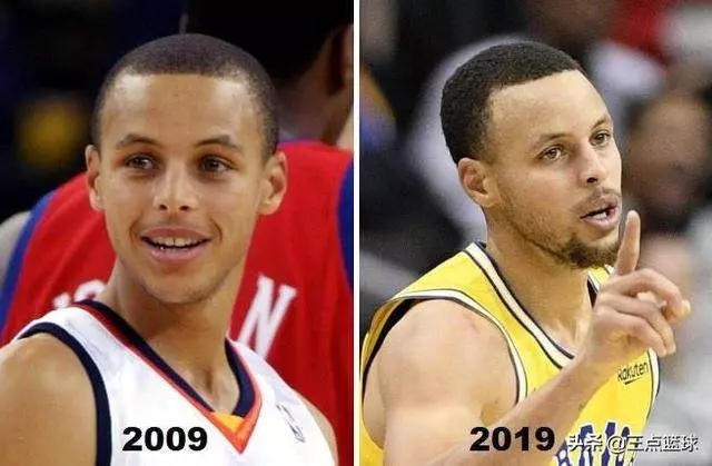 十年回看NBA球員長相變化,庫里威少基本沒變,詹皇一顛十五年!