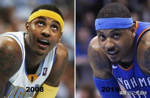 十年回看NBA球員長相變化,庫里威少基本沒變,詹皇一顛十五年!