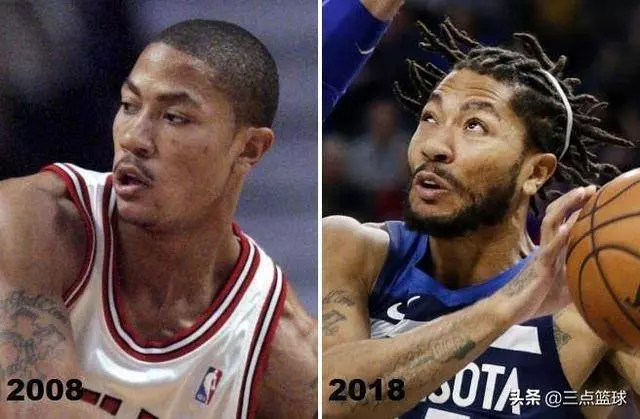 十年回看NBA球員長相變化,庫里威少基本沒變,詹皇一顛十五年!