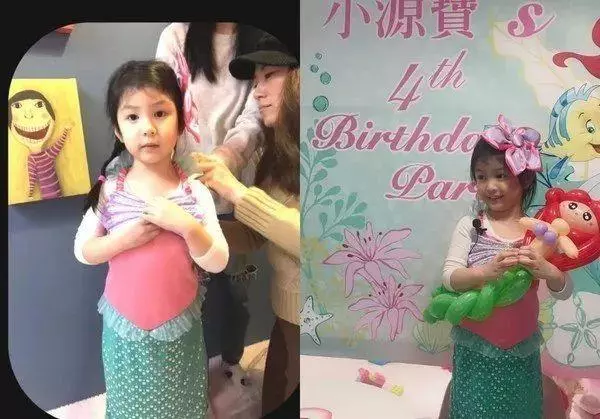 張震為女兒舉辦百人生日宴,沒想到他也是女兒奴啊!