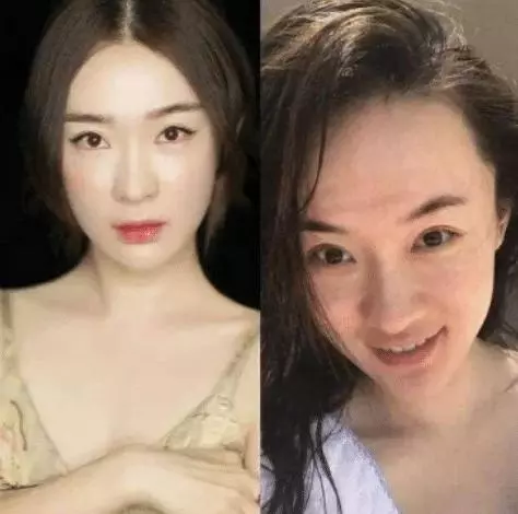 當高顏值女星遇上抬頭紋,一個個都老了10歲,她用劉海了事