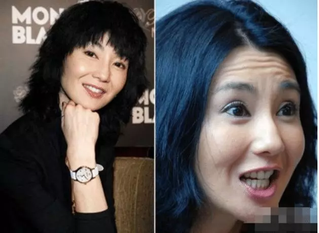 當高顏值女星遇上抬頭紋,一個個都老了10歲,她用劉海了事