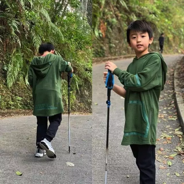 張柏芝8歲二兒子謝振南不如哥哥像父親,卻越來越可愛比哥哥更帥!
