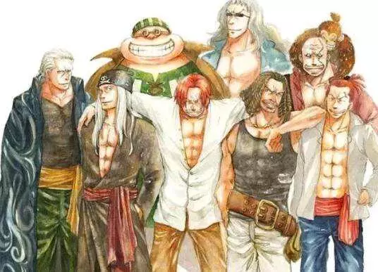 《海賊王》紅發海賊團四大戰力,個個都能讓海軍感到膽怯