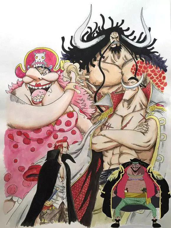 《海賊王》紅發海賊團四大戰力,個個都能讓海軍感到膽怯