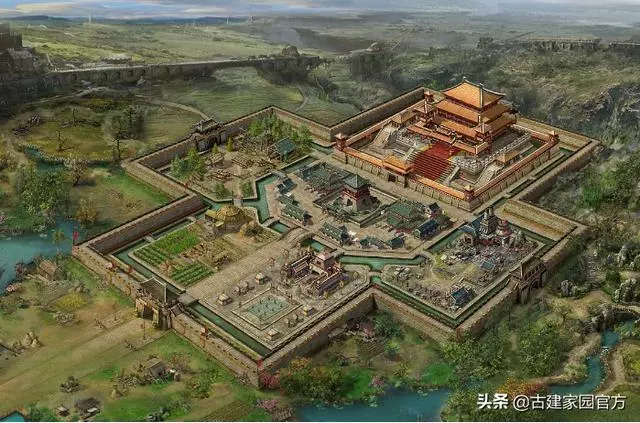 國內外的古代建築——中國城池和外國城堡