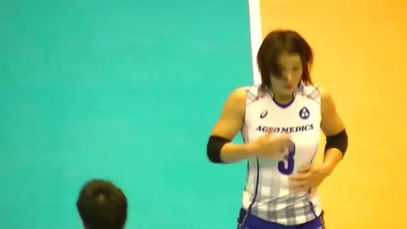 日本超高顏值排球正妹 讓所有人戀愛!