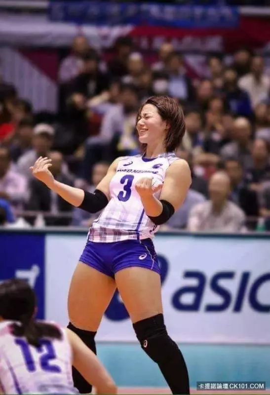 日本超高顏值排球正妹 讓所有人戀愛!