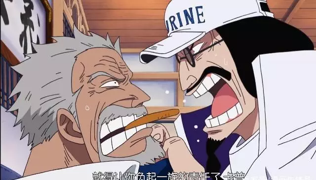 海賊王:子孫都是最大的反派,為何卡普在海軍沒事,戰國說出答案