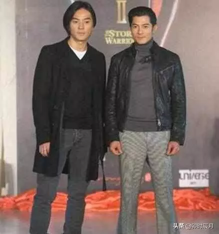 當179cm的鄭伊健遇見171cm的郭富城,網友:誰謊報身高一目了然!