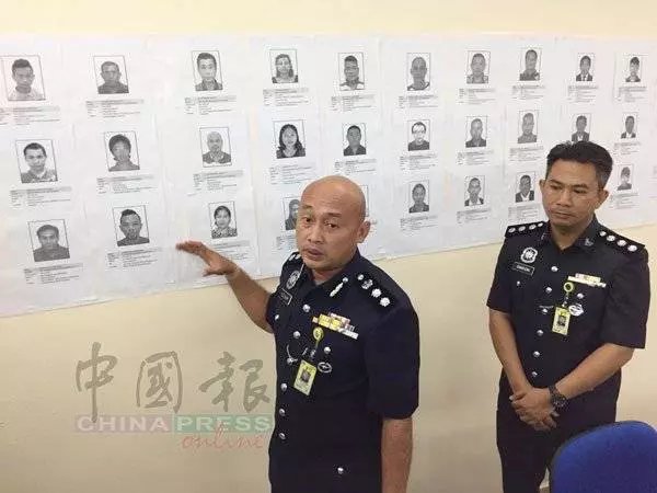 雪州警方:通緝5000名嫌犯,看到他們馬上報警!