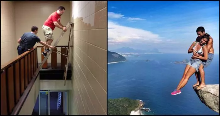 16個「下一秒很可能就發生嚴重災難或意外」的驚人照片,光是看著照片就已經讓人腳軟了...XD