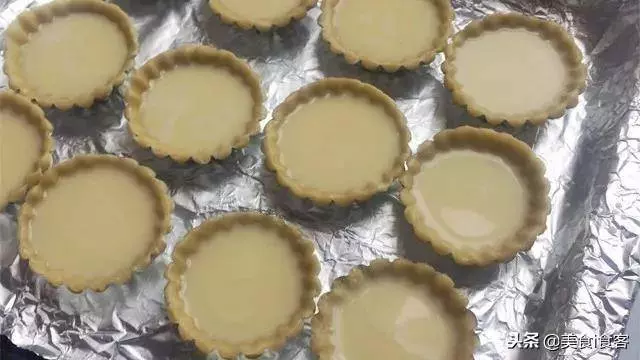 做蛋撻皮和蛋撻的方法,做法超級簡單