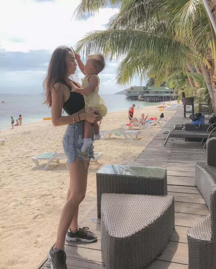 【超級辣媽!】林明禎29歲姐姐已是1個孩子的媽!產後33D身材依然辣翻!