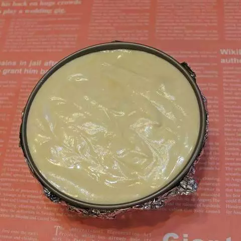 在家製作一款孩子們喜歡的原味酸奶輕芝士蛋糕