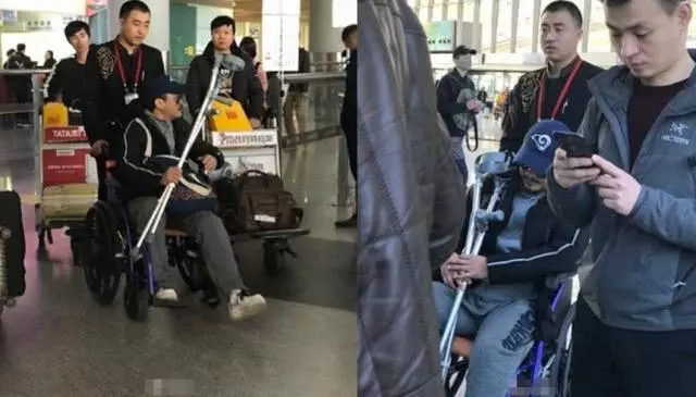 吳京坐輪椅現身機場被指賣人設,他霸氣曬圖實力反擊質疑!