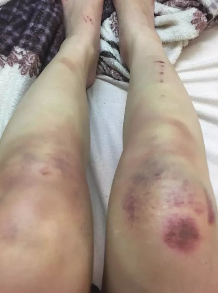 【嘻嘻…再來一起玩嘛…】女子在恐怖大樓被6鬼『纏身48小時』,逃跑時從5樓被推下!
