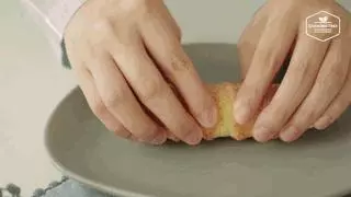 韓國超火的牛角酥,一上架就被搶光,酥脆爆漿好吃到哭~