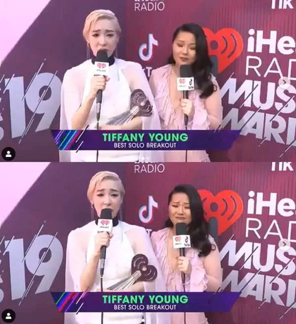 [少女時代][新聞]190315 Tiffany「iheartradio music awards…」最佳solo部門受