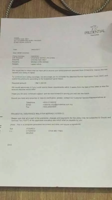 大馬人注意這個女騙子!拿客戶當傻子...保險界的恥辱!受害者不止一個,警告身邊的朋友不要再中招 !
