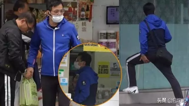 黃日華減產照顧老婆負責買米,意外發現大俠也有小肚腩了!