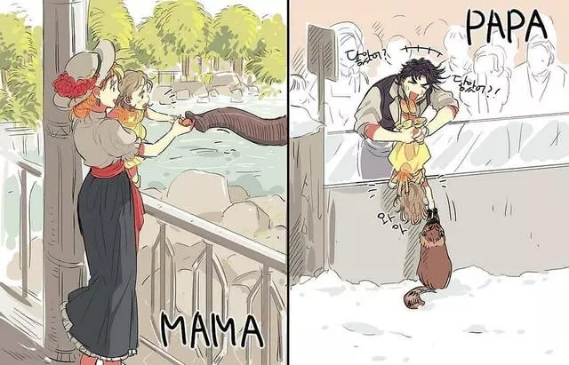 網友吐槽:這爸爸帶孩子的方式一絕,騎著自家閨女的車就跑了