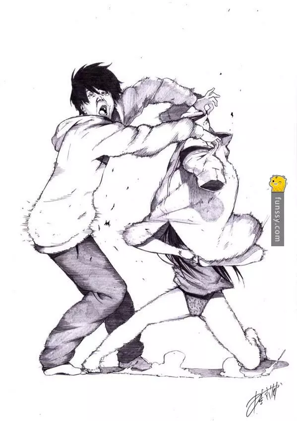 這個超狂的插畫師畫出所有單身狗們的心中想法 「秀恩愛都給我去死」爆笑惡搞圖!