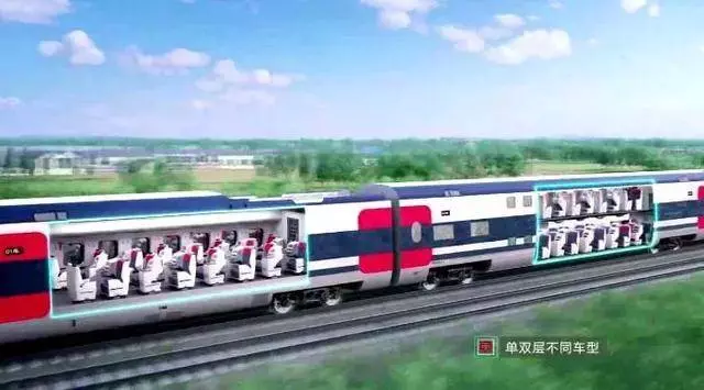 中國要建雙層高鐵!首輛可變編組動車已測試成功,期待正式運行!