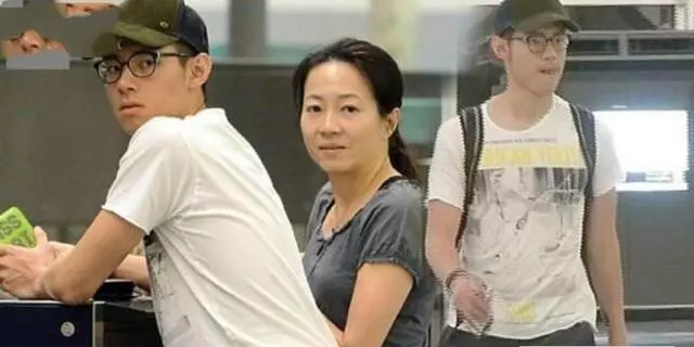 68歲譚詠麟全家照曝光,兩個老婆同夫不同命,唯一兒子原來長這樣!