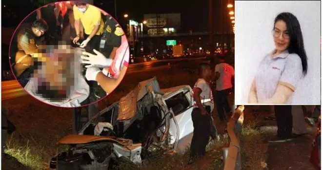參加音樂會後車禍身亡 女司機身上只剩內衣
