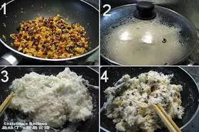 港式臘味蘿卜糕 ~ 想吃蘿卜糕當然是自己動手做才好吃,蘿卜香味夠濃,配料十足。。
