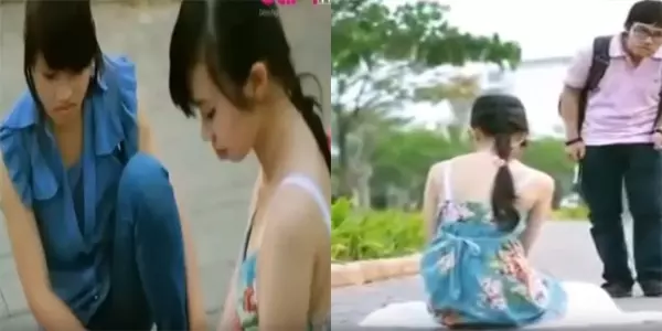 妙齡女子突然坐在大街上,任何人上前關心都不理會!看到最後直接笑到噴淚!