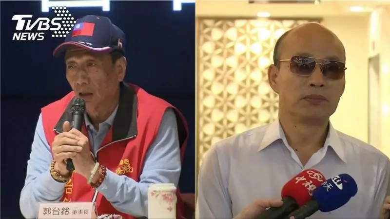 不光是發大財 郭台銘南下送暖..........