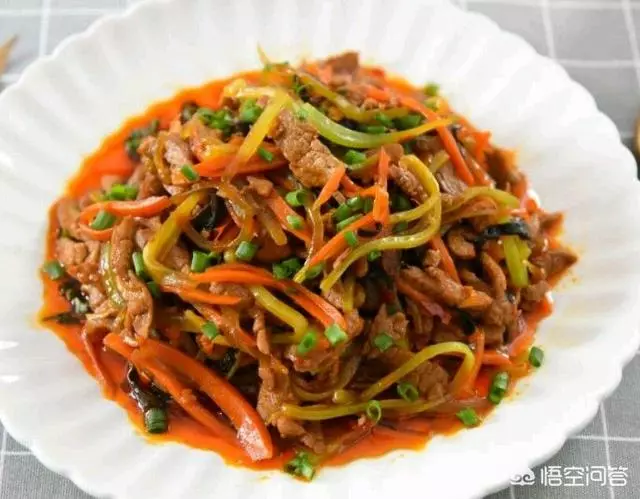 魚香肉絲的經典作法?
