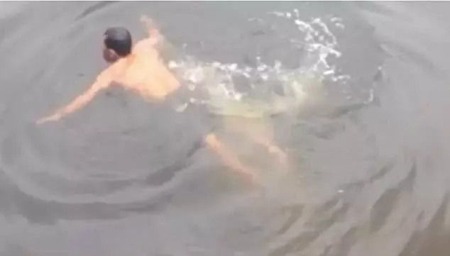 巫師自稱法力無邊,能控制鱷魚跳進鱷魚池後,被鱷魚拖走身亡(內附視頻)