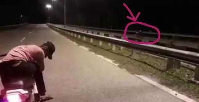【附視頻】大馬瘋傳10秒視頻,深夜公路拍到「幽靈摩多」!! ~看到真的嚇到了