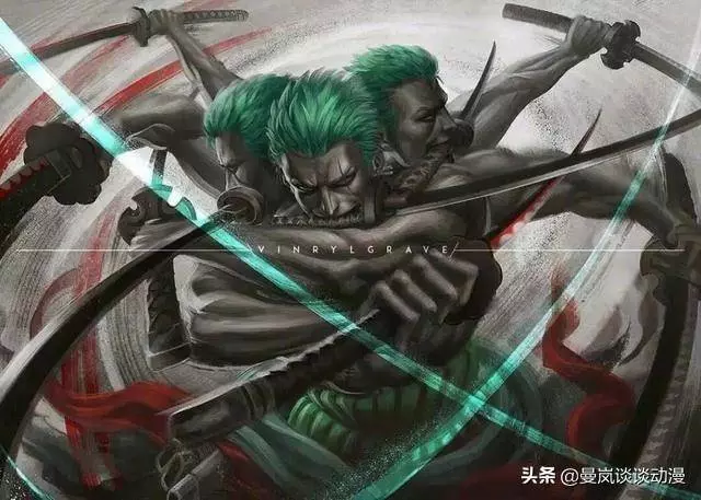 海賊王中的雙刀流高手,大多是名不符實,只有這三位是真正高手