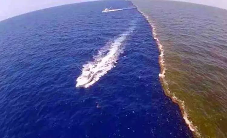 來自「地球的神奇力量」! 太平洋與大西洋:交界處海水不相融的秘密…