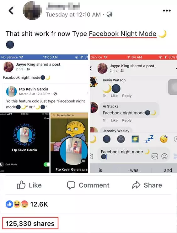 ◤教學◢ FB夜間模式你啟動到了嗎?!