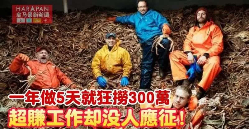 【一年做5天就狂撈300萬】超好賺工作卻沒人應徵!你敢做嗎?
